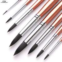 8 pcs round paint brush set for Oil and Acrylic Painting,Gouache