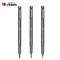 Ink refillable high quality professional black calligraphy brush pen