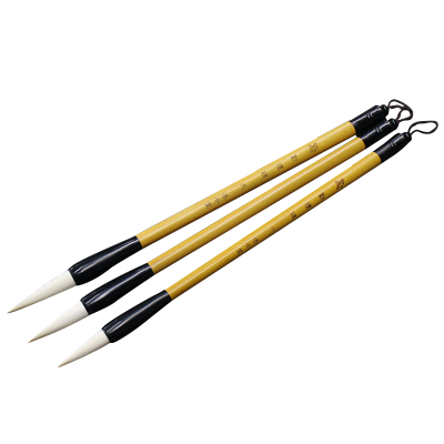 Handmade Traditional Chinese Calligraphy Bamboo Brush for Practice Writing Ink Painting